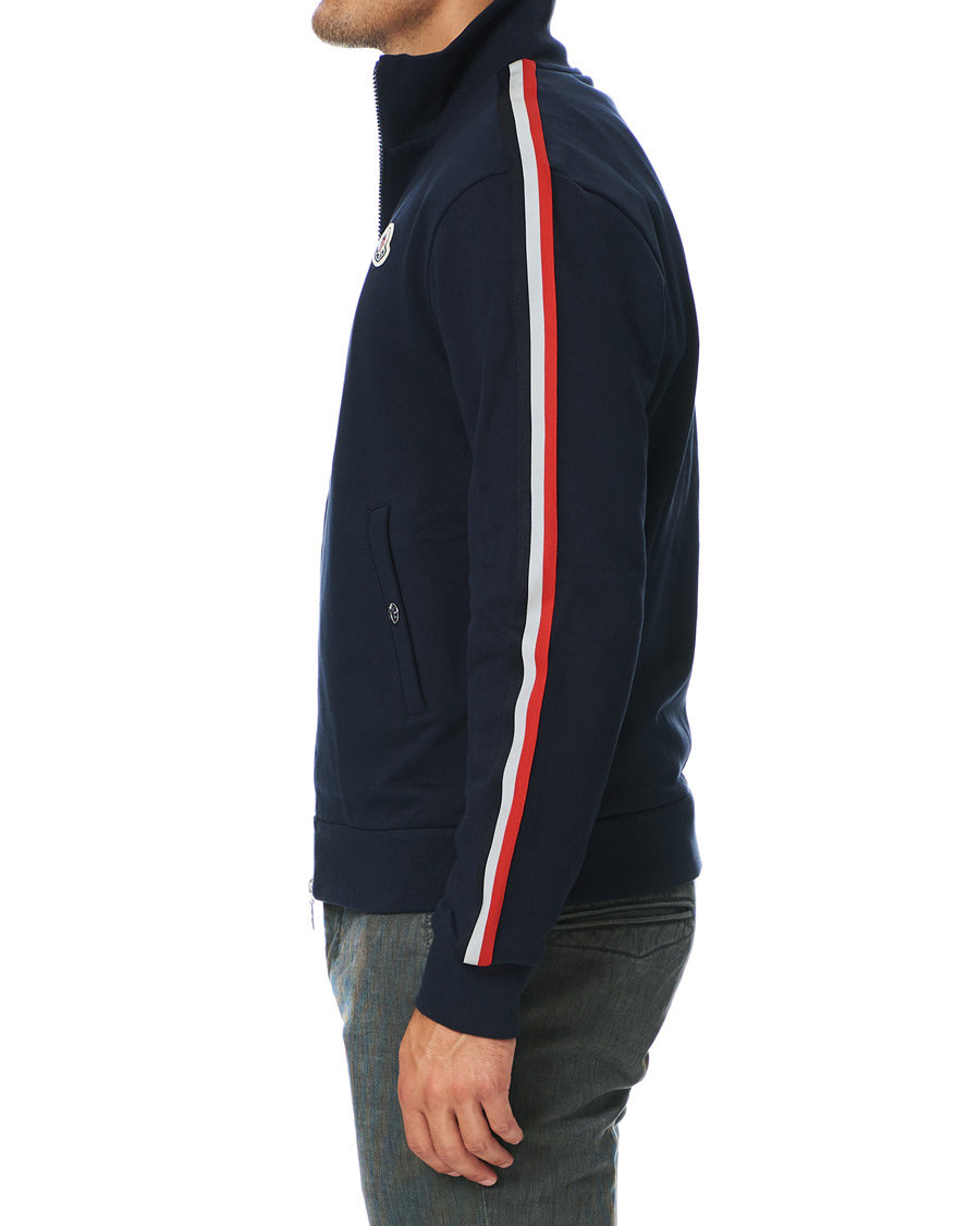 Homme | Pulls Et Tricots | Moncler | Full Zip Sweater Navy