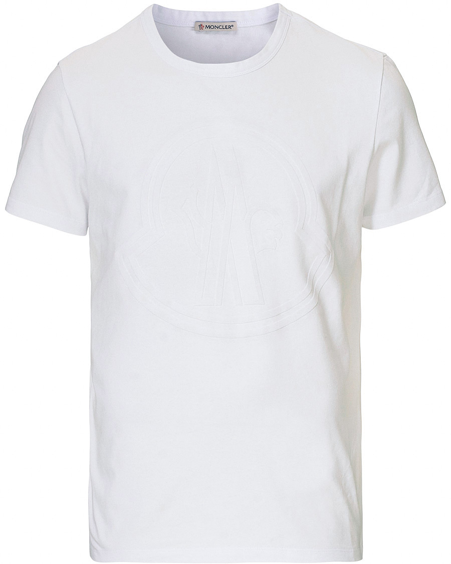Homme | T-shirts | Moncler | M Logo T-shirt White