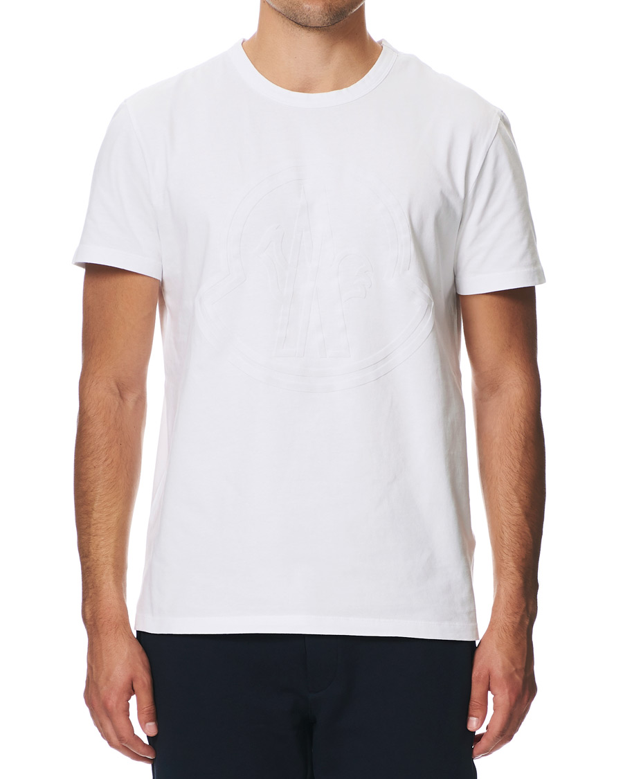 Homme | T-shirts | Moncler | M Logo T-shirt White