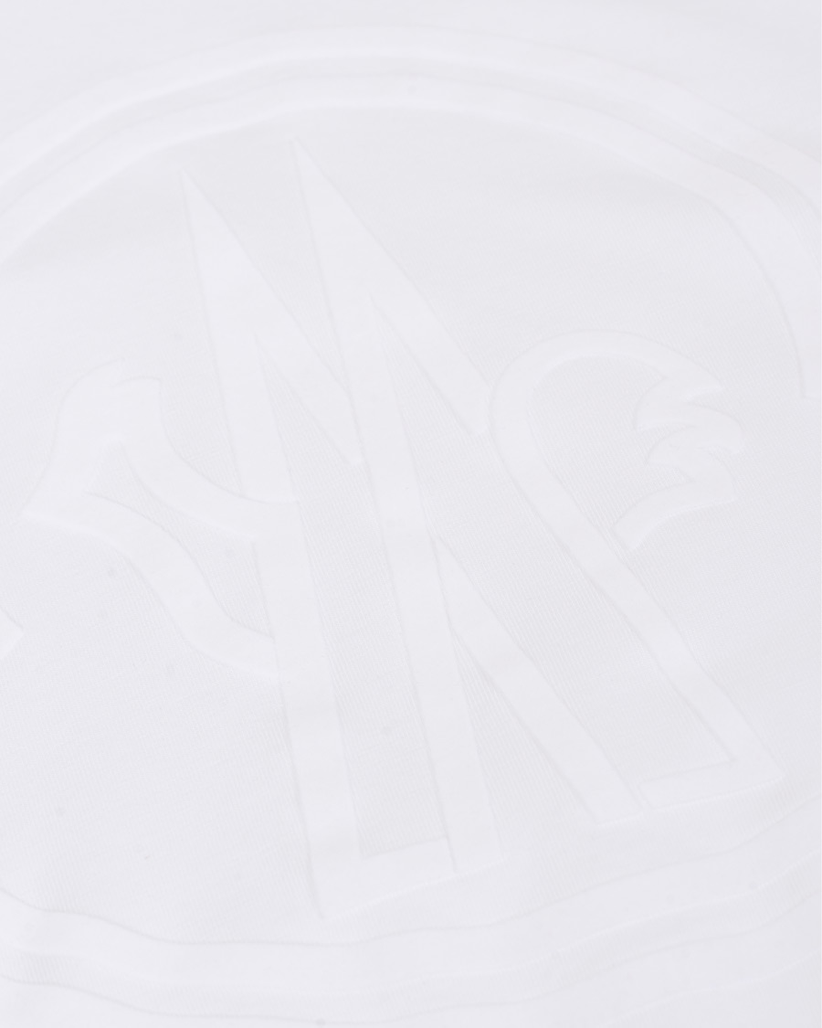 Homme | T-shirts | Moncler | M Logo T-shirt White