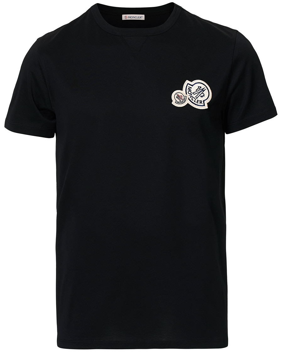 Homme | T-shirts | Moncler | Patch Logo T-shirt Black