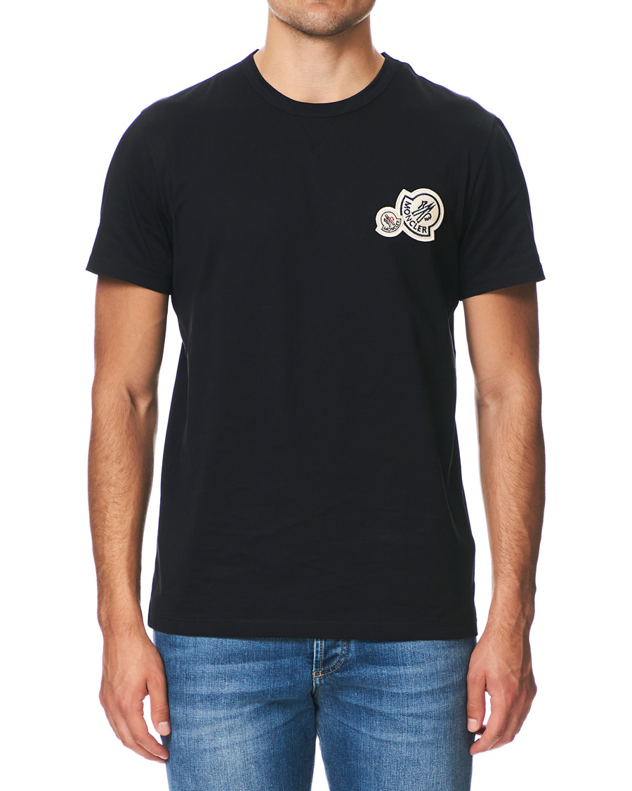 Homme | T-shirts | Moncler | Patch Logo T-shirt Black