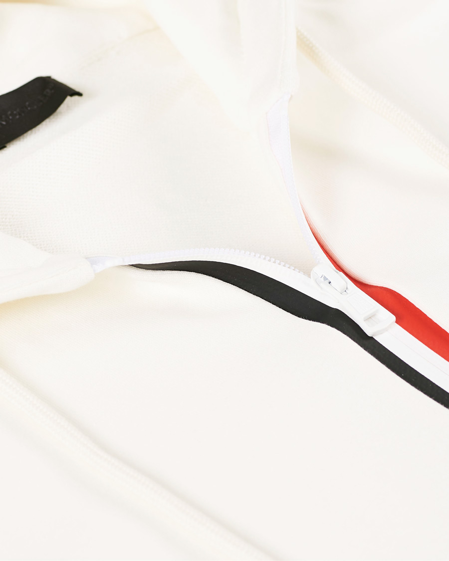 Homme | Pulls Et Tricots | Moncler | Stripe Sweat Hoodie White