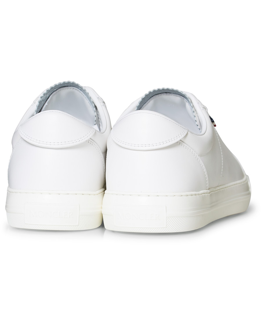 Heren | Moncler New Monaco Sneaker White Calf | Moncler | New Monaco Sneaker White Calf