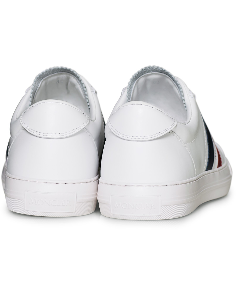 Heren | Moncler New Monaco Stripe Sneaker White | Moncler | New Monaco Stripe Sneaker White