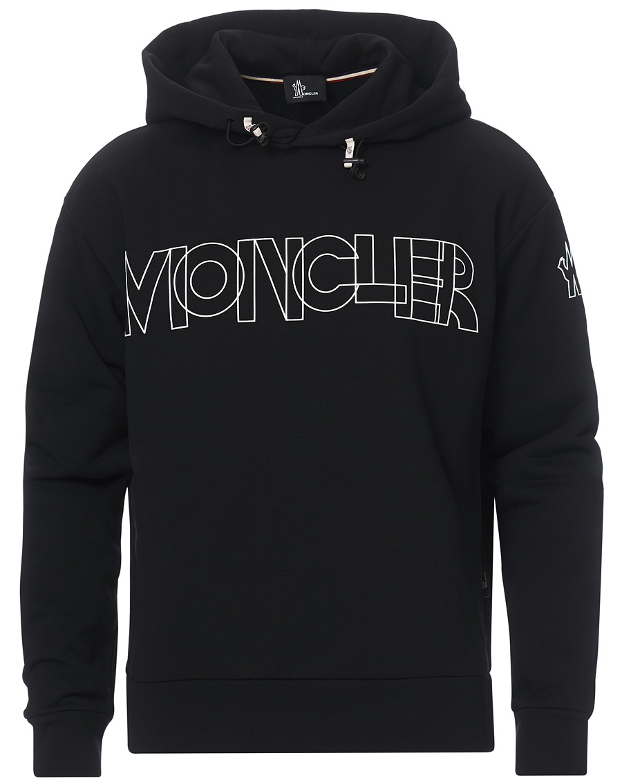 Homme | Pulls Et Tricots | Moncler Grenoble | Scuba Logo Hoodie Black