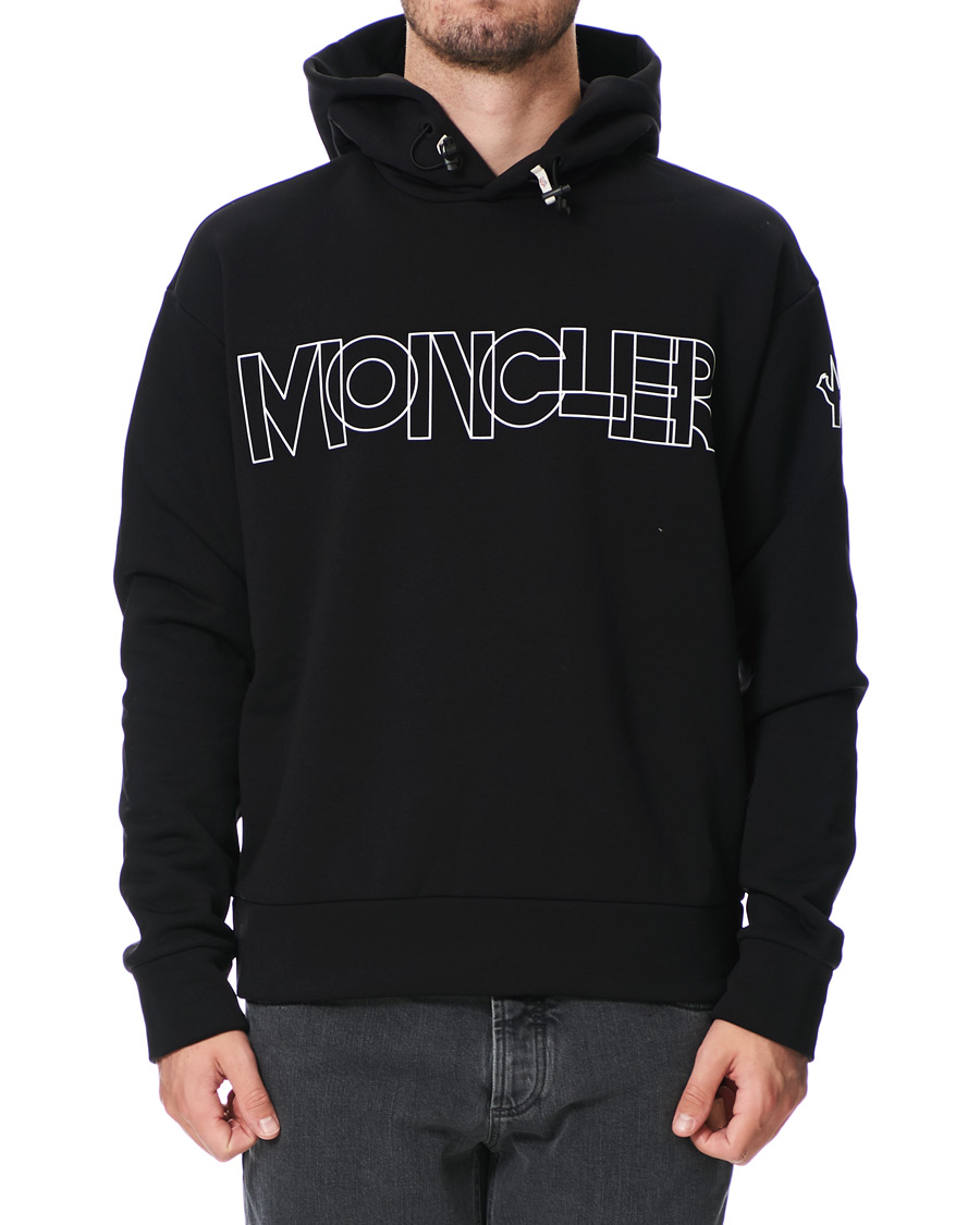 Homme | Pulls Et Tricots | Moncler Grenoble | Scuba Logo Hoodie Black