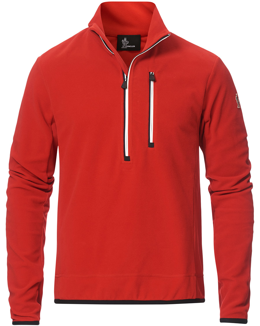 Homme | Pulls Et Tricots | Moncler Grenoble | Pile Half Zip Red