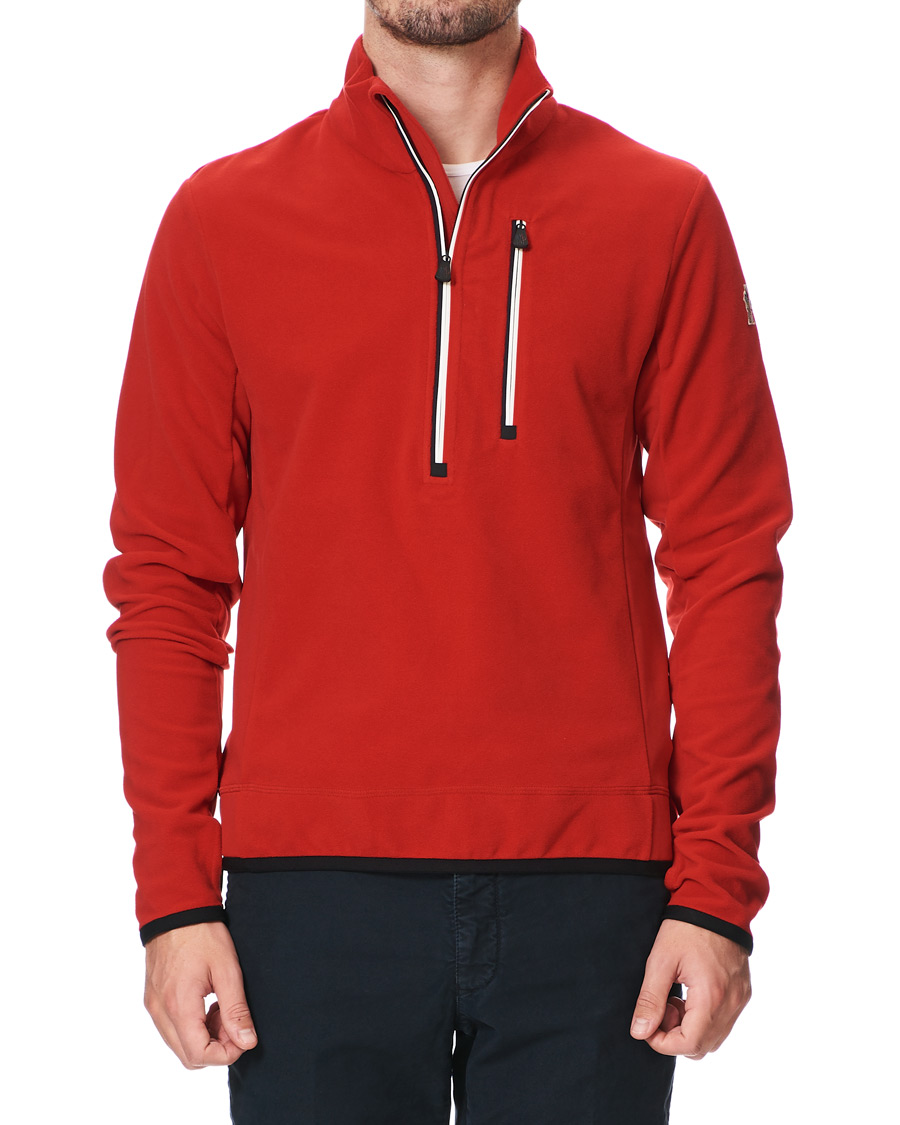 Homme | Pulls Et Tricots | Moncler Grenoble | Pile Half Zip Red