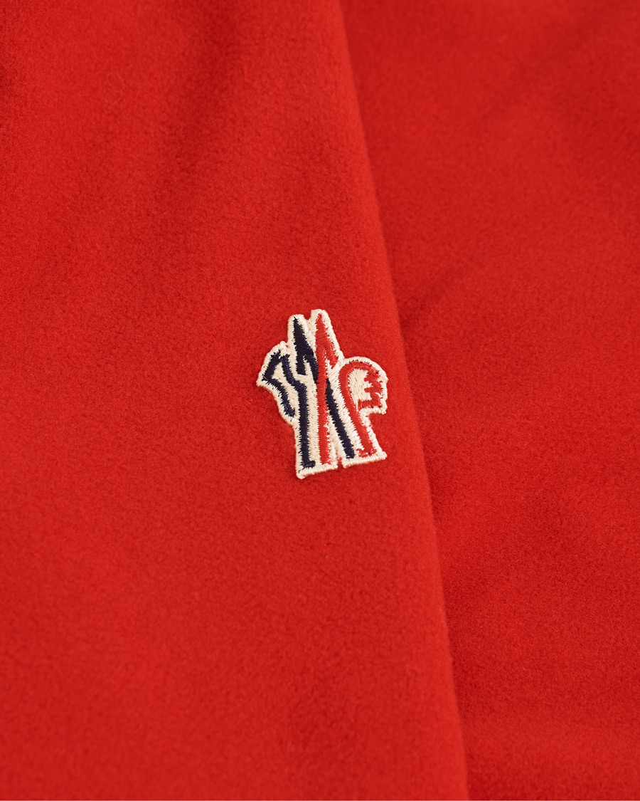 Homme | Pulls Et Tricots | Moncler Grenoble | Pile Half Zip Red