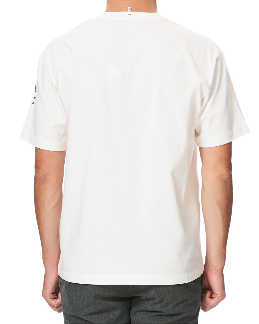 Homme | T-shirts | Moncler Grenoble | Vertical Logo Tee White