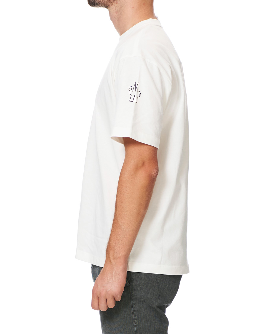 Homme | T-shirts | Moncler Grenoble | Vertical Logo Tee White