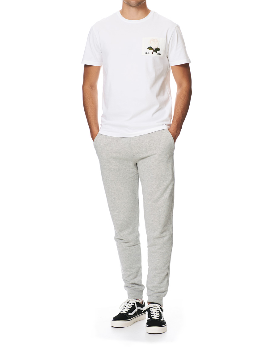 Homme | Pantalons | Kent & Curwen | Cotton Jersey Track Pants Grey