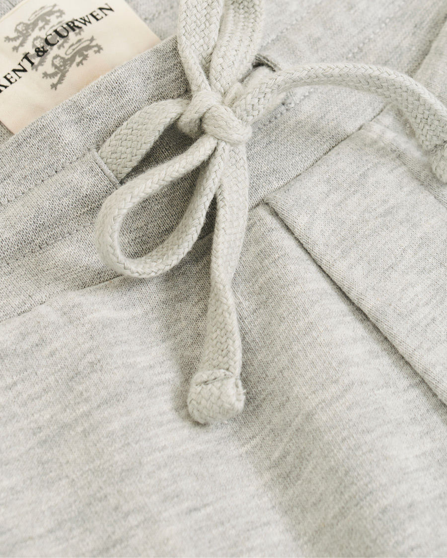 Homme | Pantalons | Kent & Curwen | Cotton Jersey Track Pants Grey