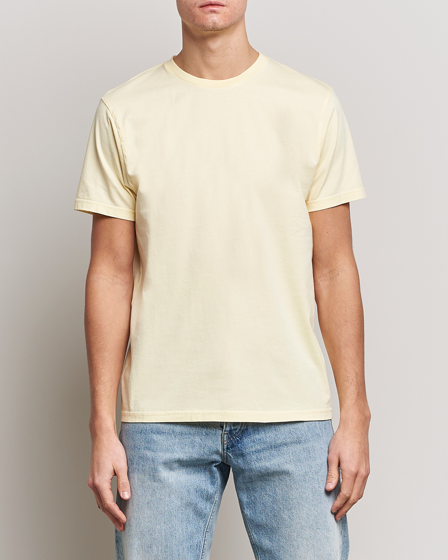 Heren | T-shirts | Colorful Standard | Classic Organic T-Shirt Soft Yellow