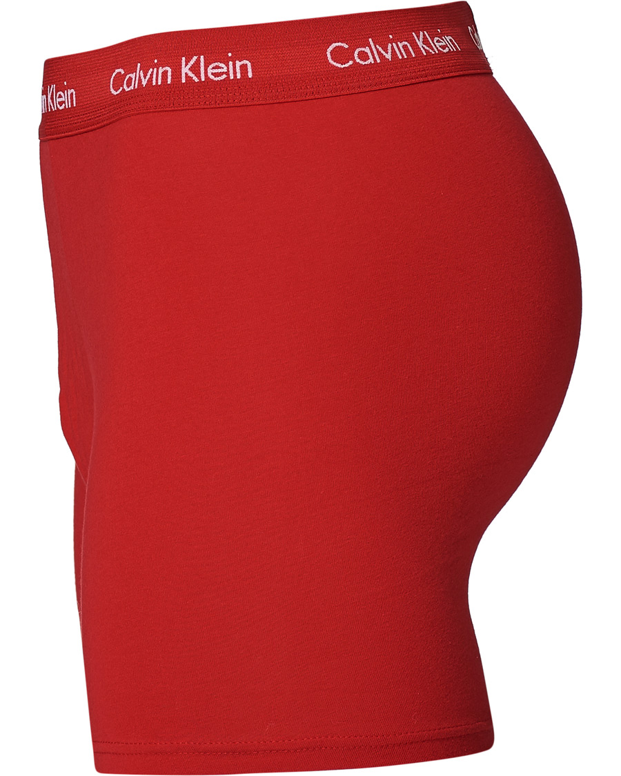 Homme | Sous-Vêtements Et Chaussettes | Calvin Klein | Cotton Stretch 3-Pack Boxer Breif Navy/Wine/Red