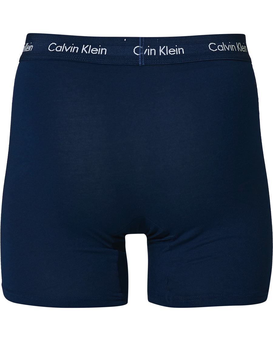 Homme | Sous-Vêtements Et Chaussettes | Calvin Klein | Cotton Stretch 3-Pack Boxer Breif Navy/Wine/Red