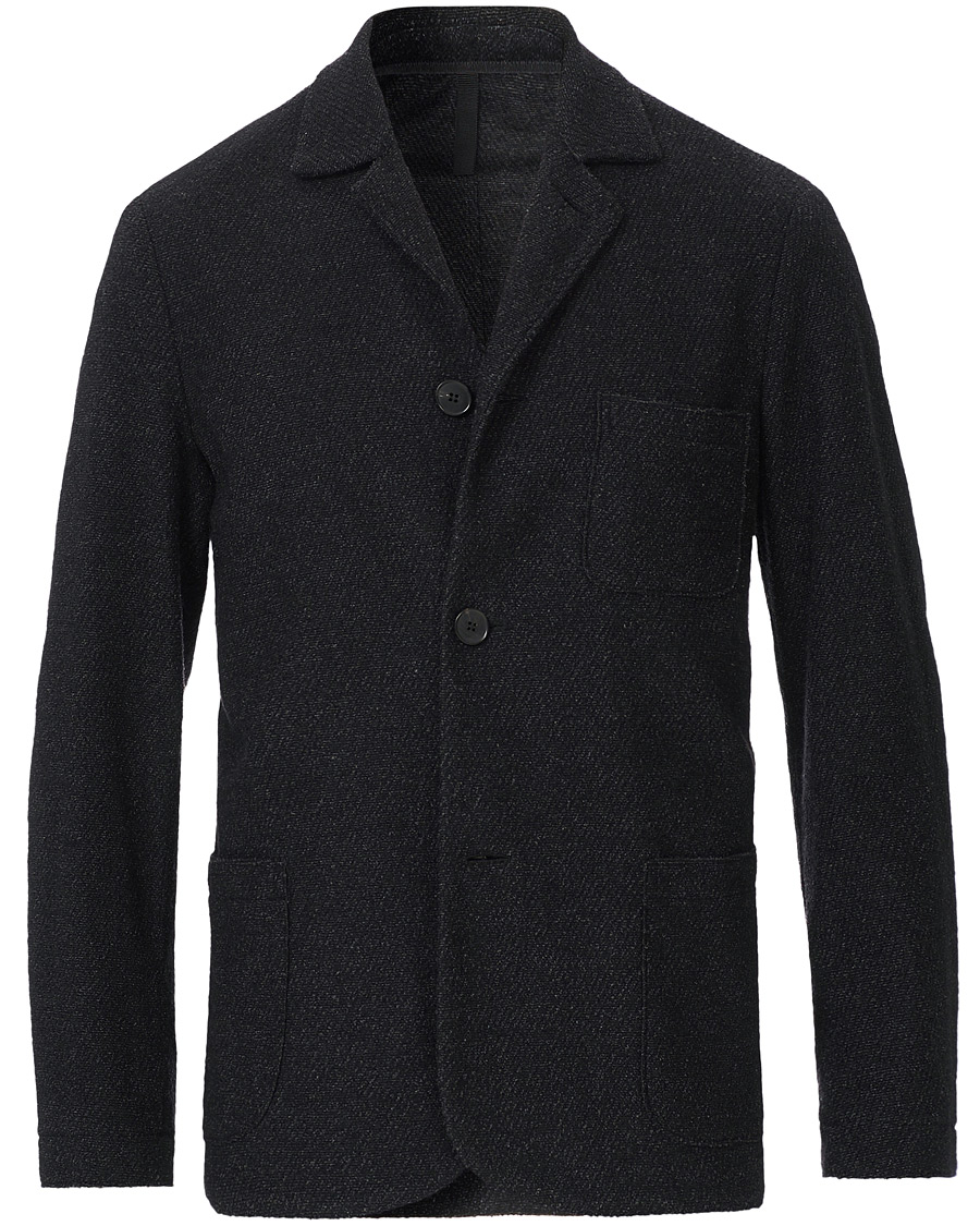 Homme | Chemises | Harris Wharf London | Twill Terry Overshirt Anthracite