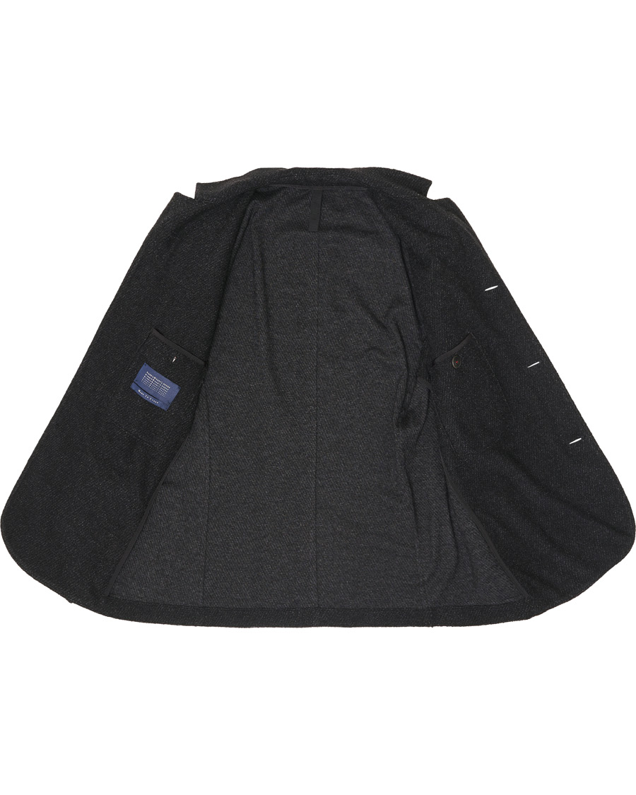 Homme | Chemises | Harris Wharf London | Twill Terry Overshirt Anthracite