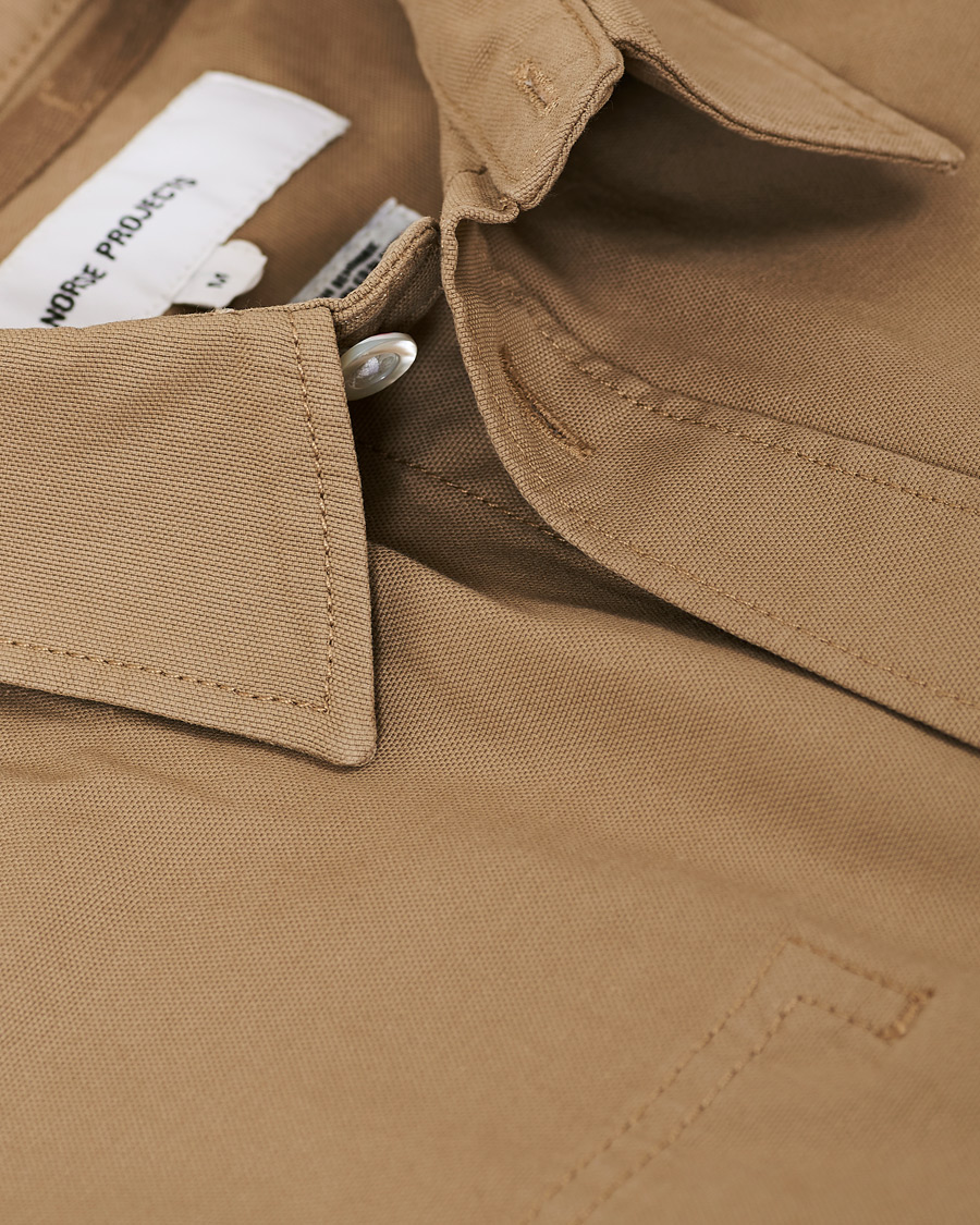 Heren | Overhemden | Norse Projects | Thorsten Canvas Overshirt Utility Khaki