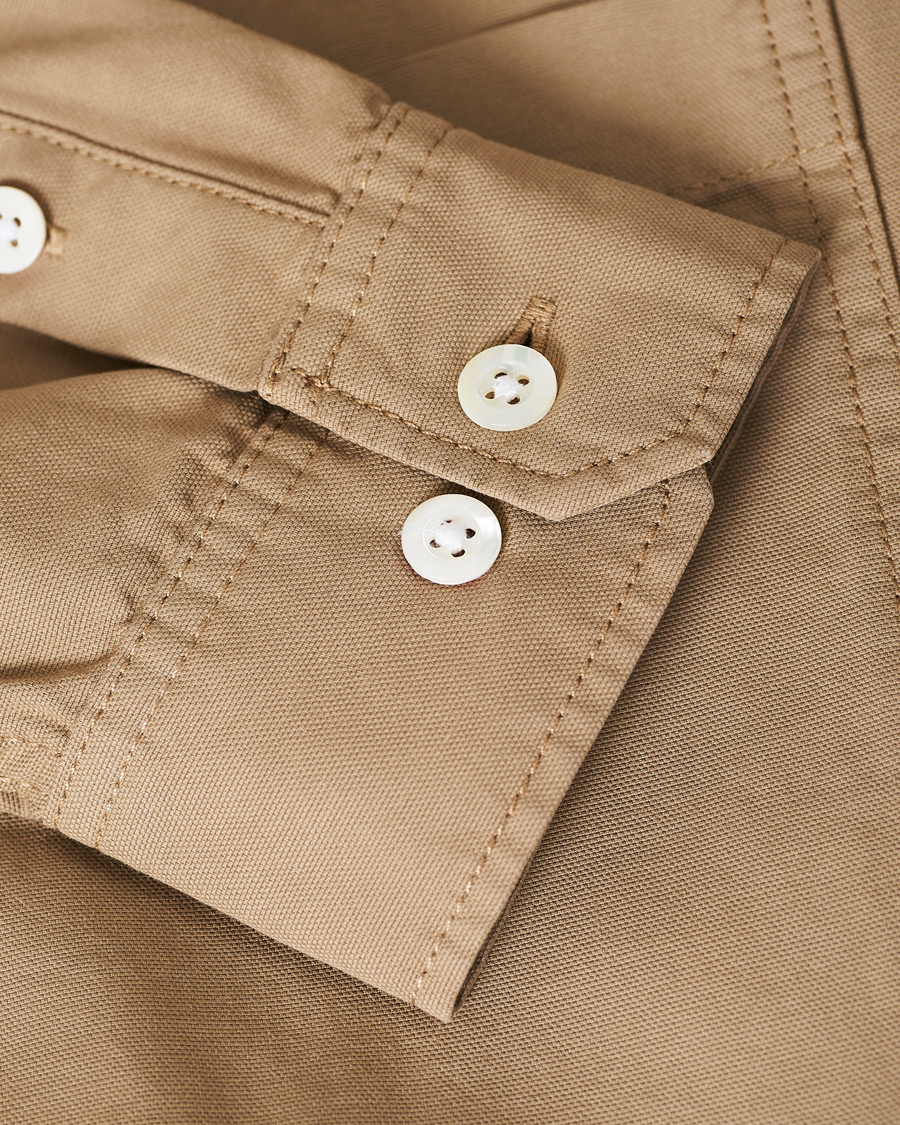 Heren | Overhemden | Norse Projects | Thorsten Canvas Overshirt Utility Khaki