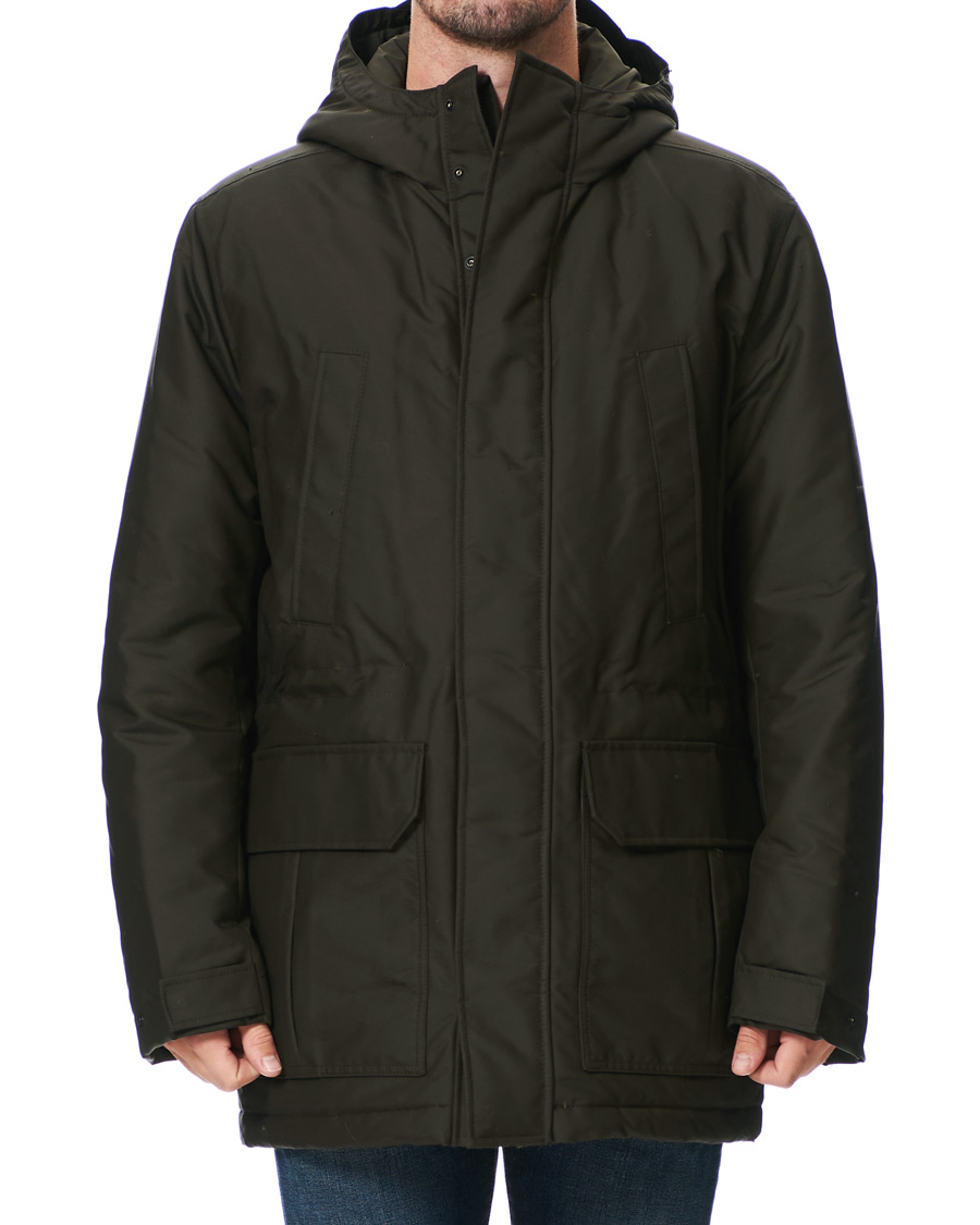 Heren | Jassen | Norse Projects | Stavanger EcoNyl Parka Beech Green