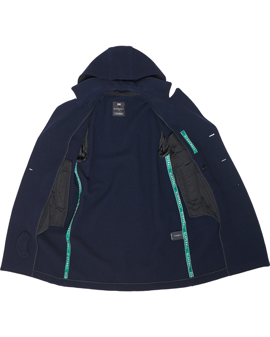 Homme | Manteaux Et Vestes | Gloverall | Shakelton Long Peacoat Navy