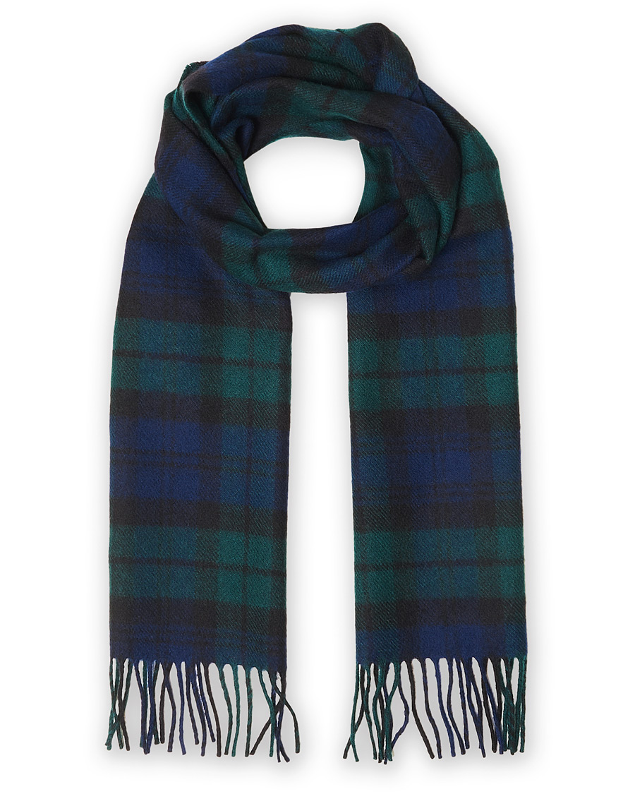 Homme | Gloverall Lambswool Scarf Blackwatch | Gloverall | Lambswool Scarf Blackwatch