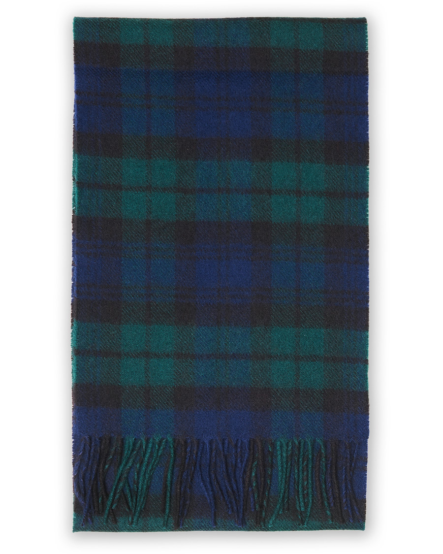 Homme | Gloverall Lambswool Scarf Blackwatch | Gloverall | Lambswool Scarf Blackwatch