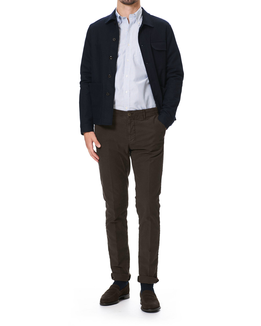 Heren | Overhemden | Brooks Brothers | Regent Fit Supima Cotton Oxford Shirt White/Blue