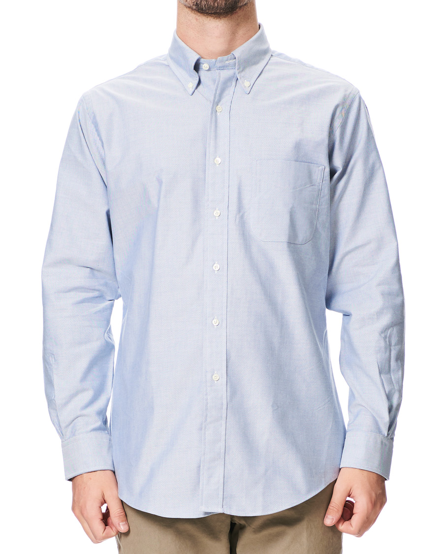 Homme | Chemises | Brooks Brothers | Regent Fit Supima Cotton Oxford Shirt Light Blue