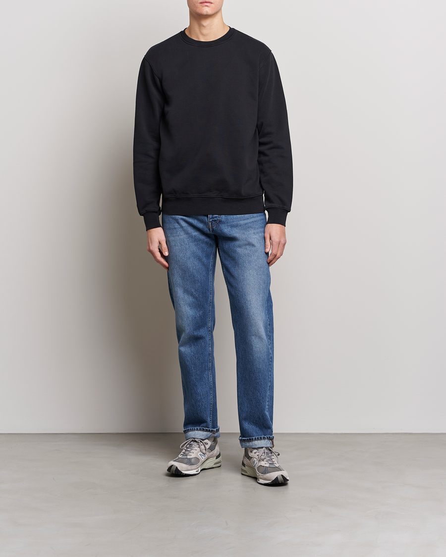 Heren | Truien | Colorful Standard | Classic Organic Crew Neck Sweat Deep Black