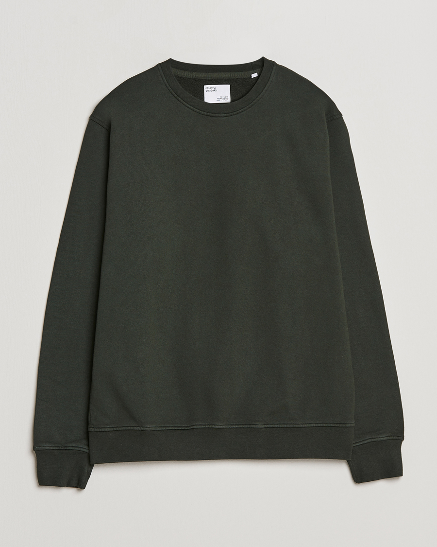 Heren | Truien | Colorful Standard | Classic Organic Crew Neck Sweat Hunter Green