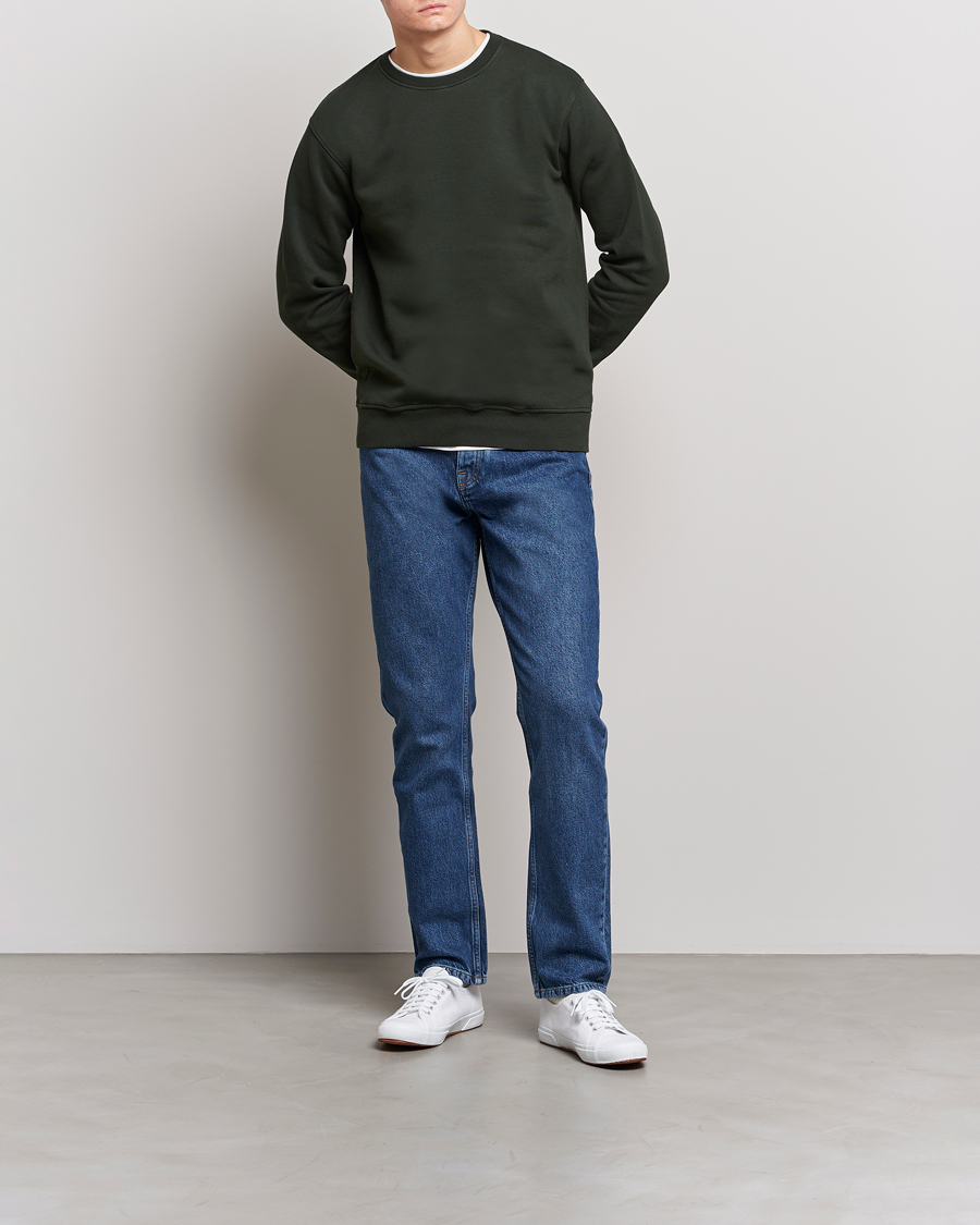 Heren | Truien | Colorful Standard | Classic Organic Crew Neck Sweat Hunter Green