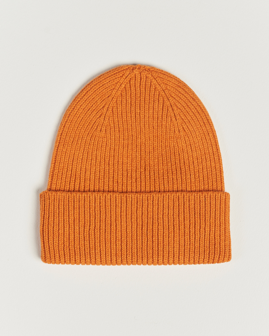 Homme | Colorful Standard Merino Wool Beanie Burned Orange | Colorful Standard | Merino Wool Beanie Burned Orange