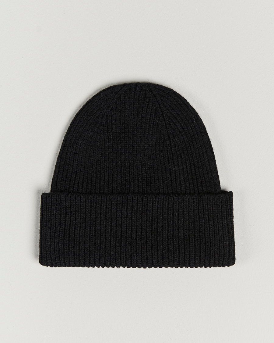 Heren | Mutsen | Colorful Standard | Merino Wool Beanie Deep Black