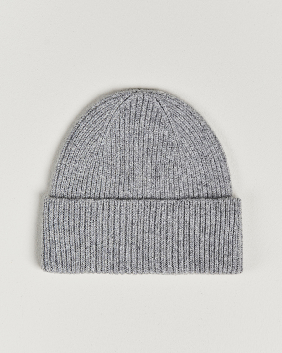 Homme | Bonnets | Colorful Standard | Merino Wool Beanie Heather Grey