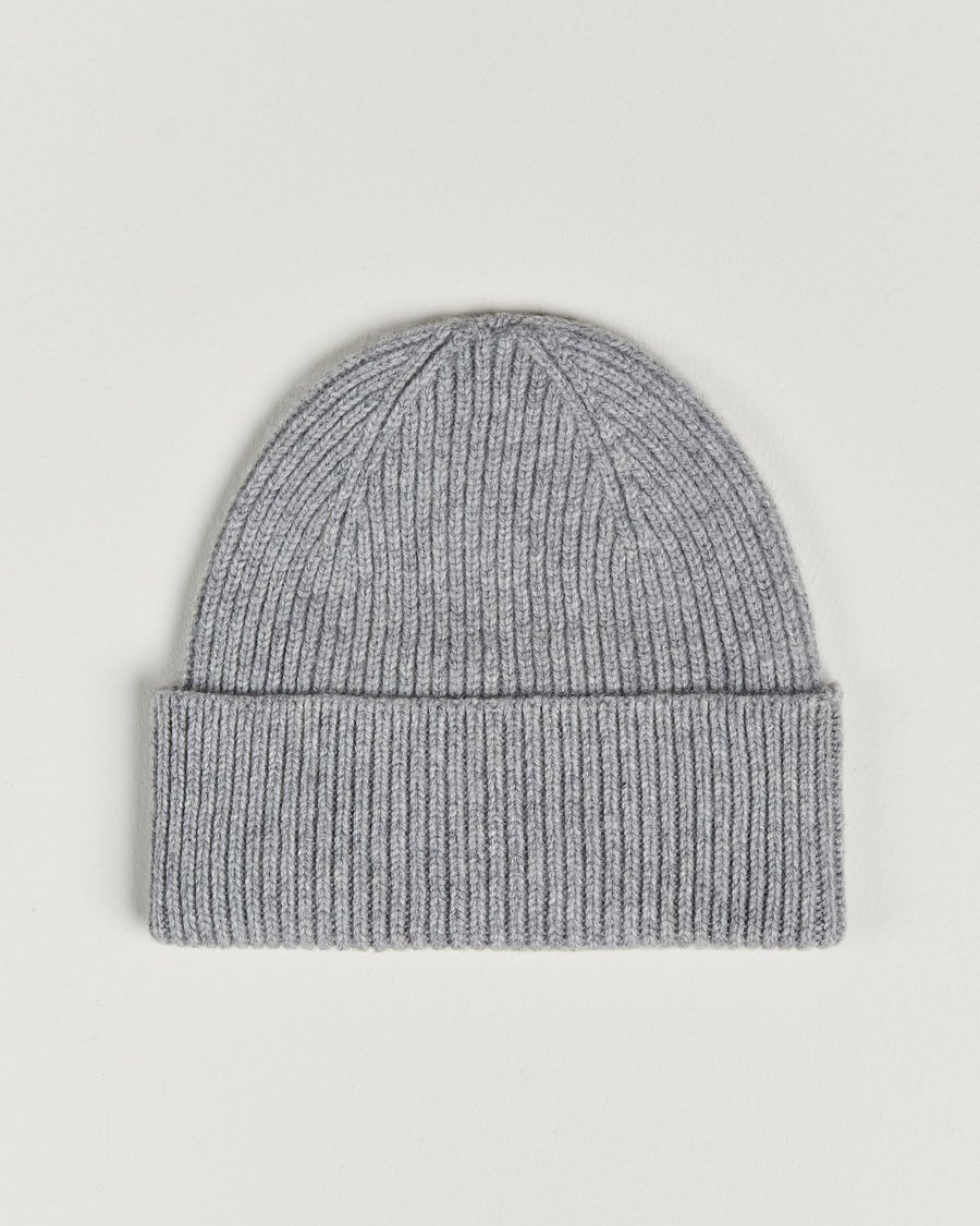 Homme | Bonnets | Colorful Standard | Merino Wool Beanie Heather Grey