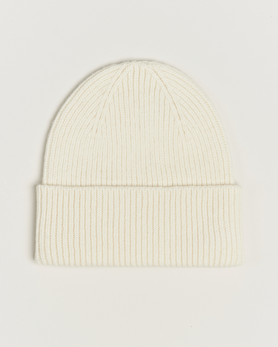 Homme | Bonnets | Colorful Standard | Merino Wool Beanie Optical White