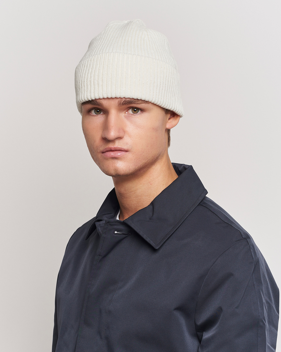 Homme | Colorful Standard Merino Wool Beanie Optical White | Colorful Standard | Merino Wool Beanie Optical White