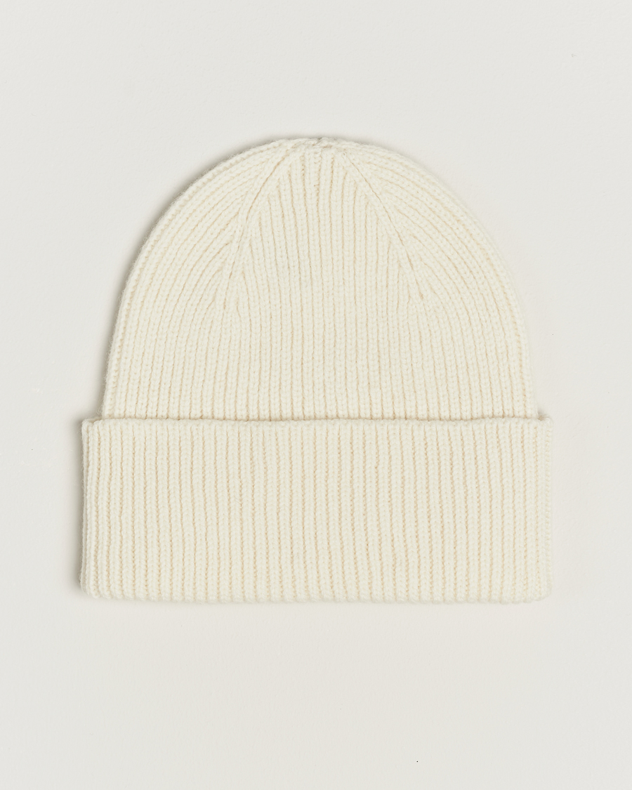 Homme | Bonnets | Colorful Standard | Merino Wool Beanie Optical White