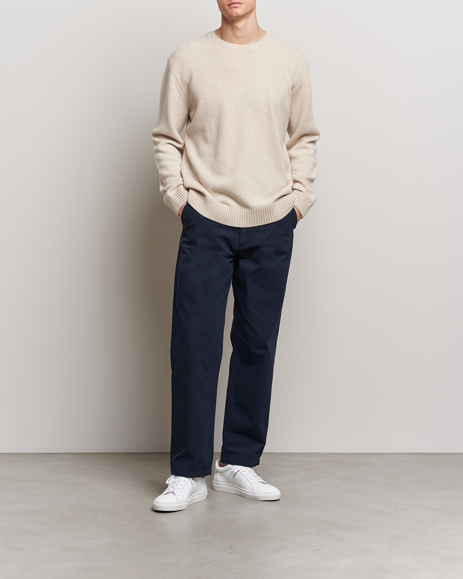 Homme | Pulls Et Tricots | Colorful Standard | Classic Merino Wool Crew Neck Ivory White