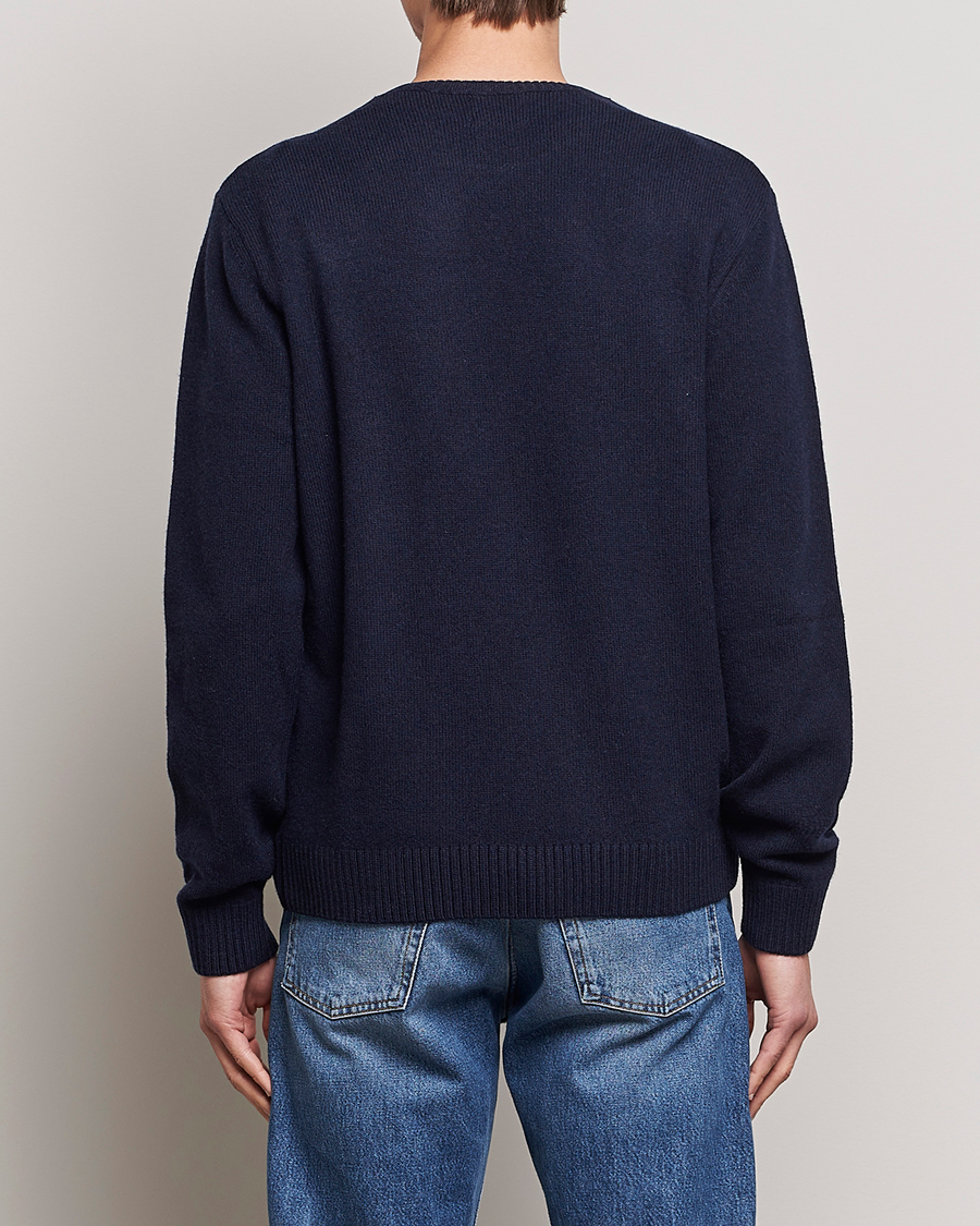Heren | Truien | Colorful Standard | Classic Merino Wool Crew Neck Navy Blue