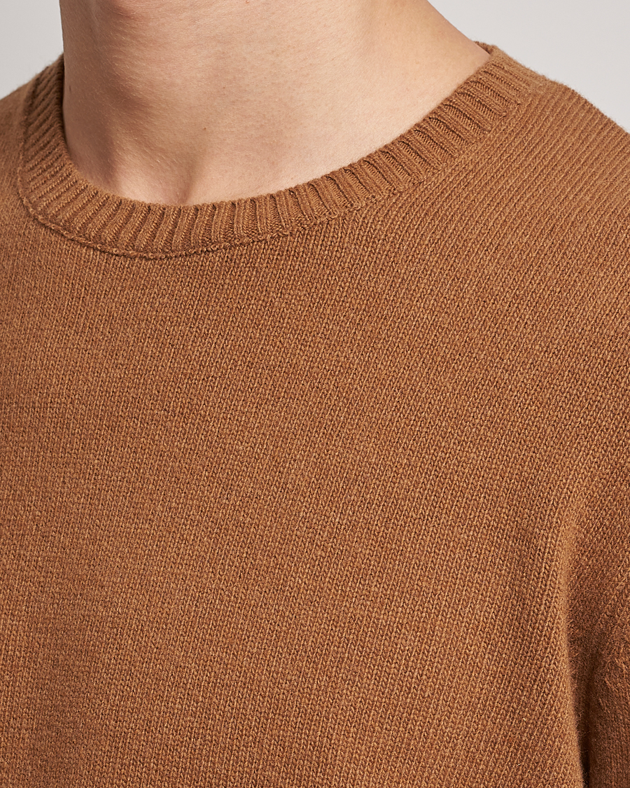 Homme | Pulls Et Tricots | Colorful Standard | Classic Merino Wool Crew Neck Sahara Camel