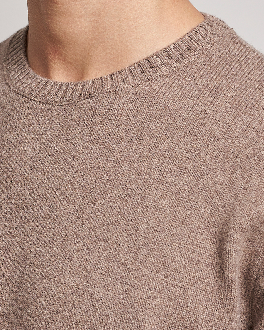 Homme | Pulls Et Tricots | Colorful Standard | Classic Merino Wool Crew Neck Warm Taupe