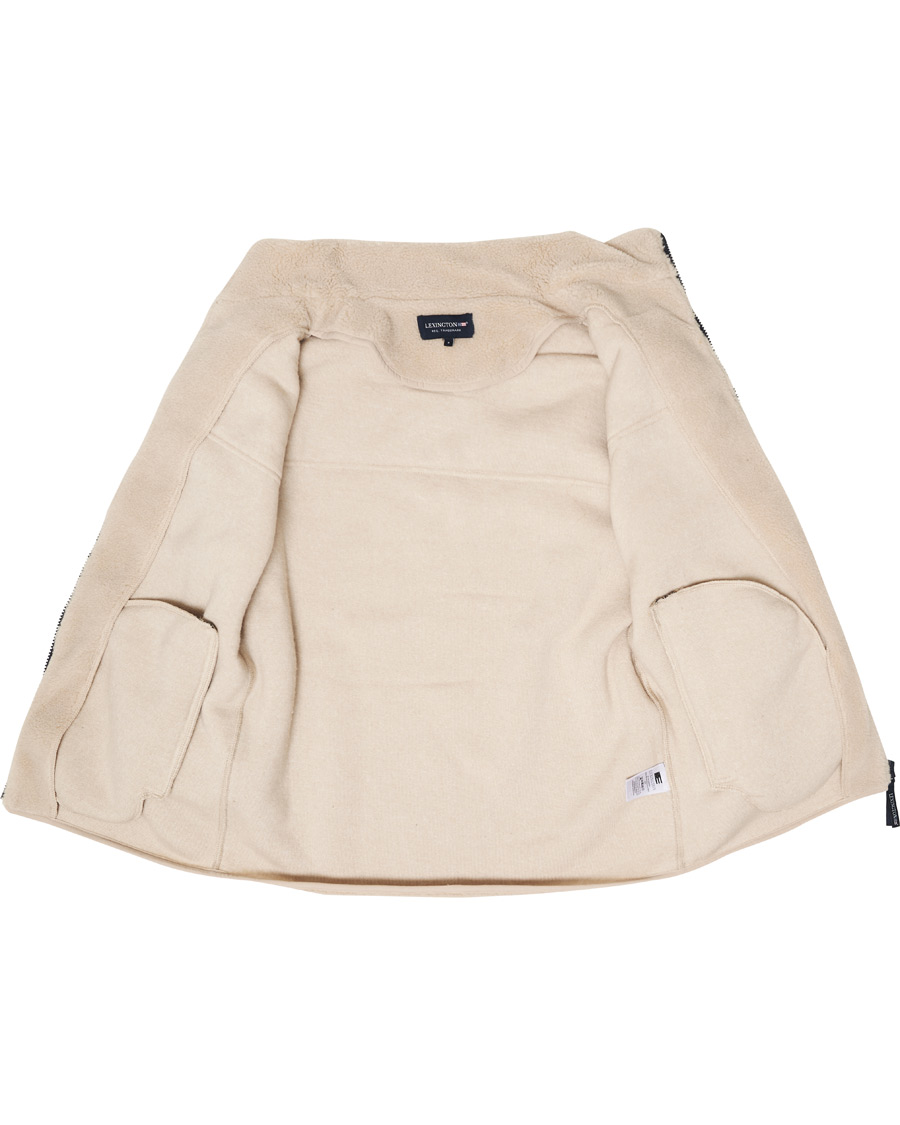 Homme | Pulls Et Tricots | Lexington | Maurice Sherpa Wool Fleece Jacket Beige