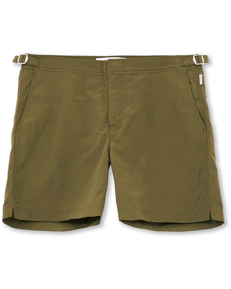Homme | Maillots De Bain | Orlebar Brown | Bulldog Medium Length Swim Shorts Olive