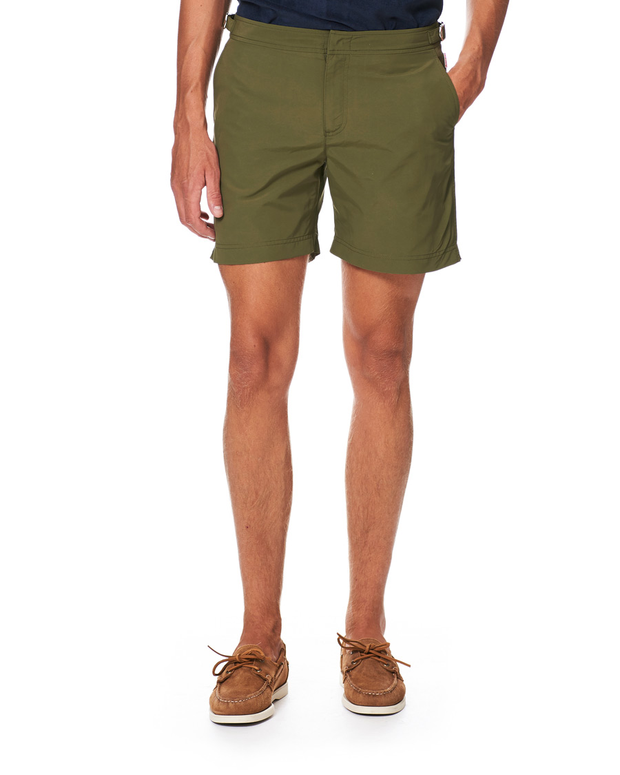 Homme | Maillots De Bain | Orlebar Brown | Bulldog Medium Length Swim Shorts Olive