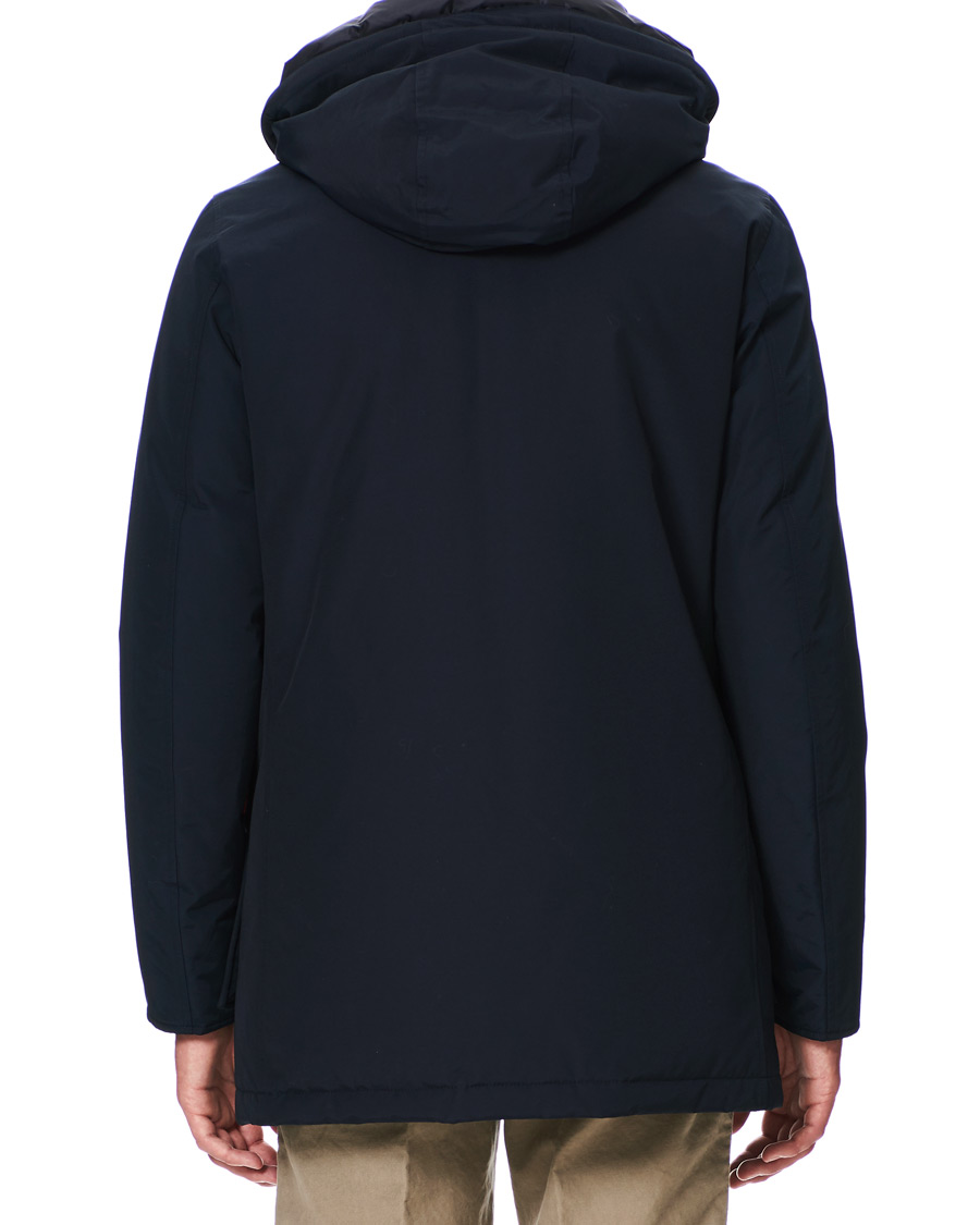 Homme | Manteaux Et Vestes | Woolrich | Artic Parka No Fur Melton Blue