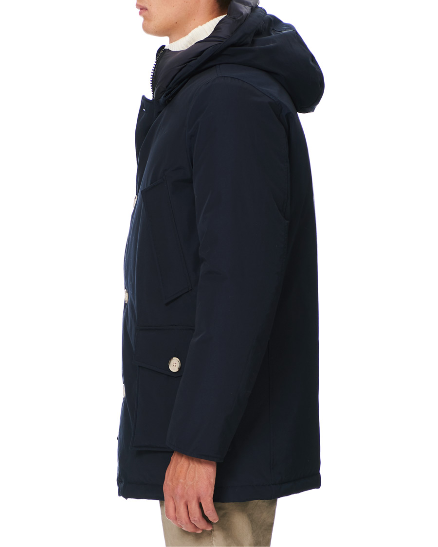 Homme | Manteaux Et Vestes | Woolrich | Artic Parka No Fur Melton Blue